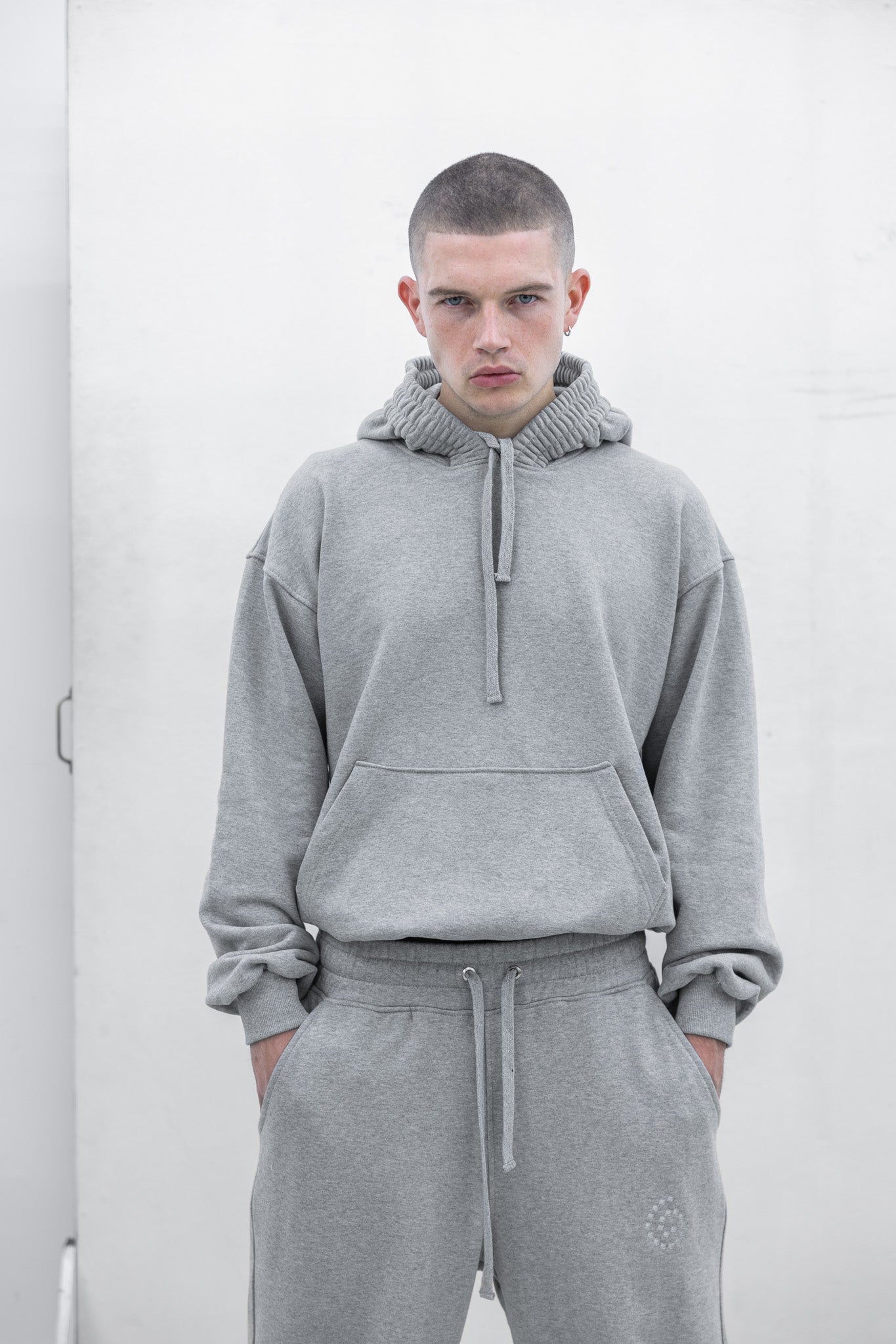 V2 WAISTBAND HOODIE GREY