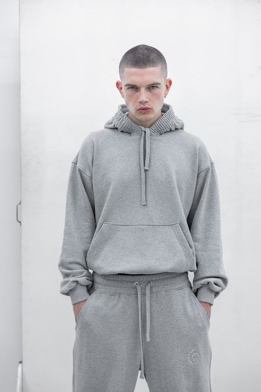 V2 WAISTBAND HOODIE GREY